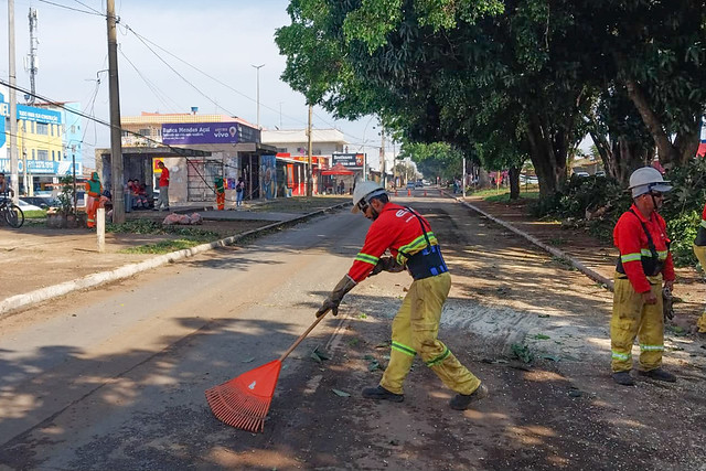 GDF mobiliza equipes para reduzir danos causados pelas chuvas