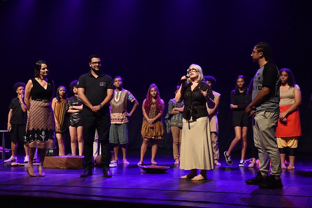 Apresentação teatral dos alunos do CEM 804 do Recanto das Emas- "Sabe porque tu não deu bola?"