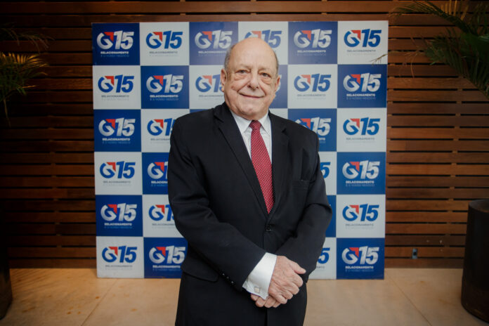 O presidente do Grupo G15 Joel Jorge