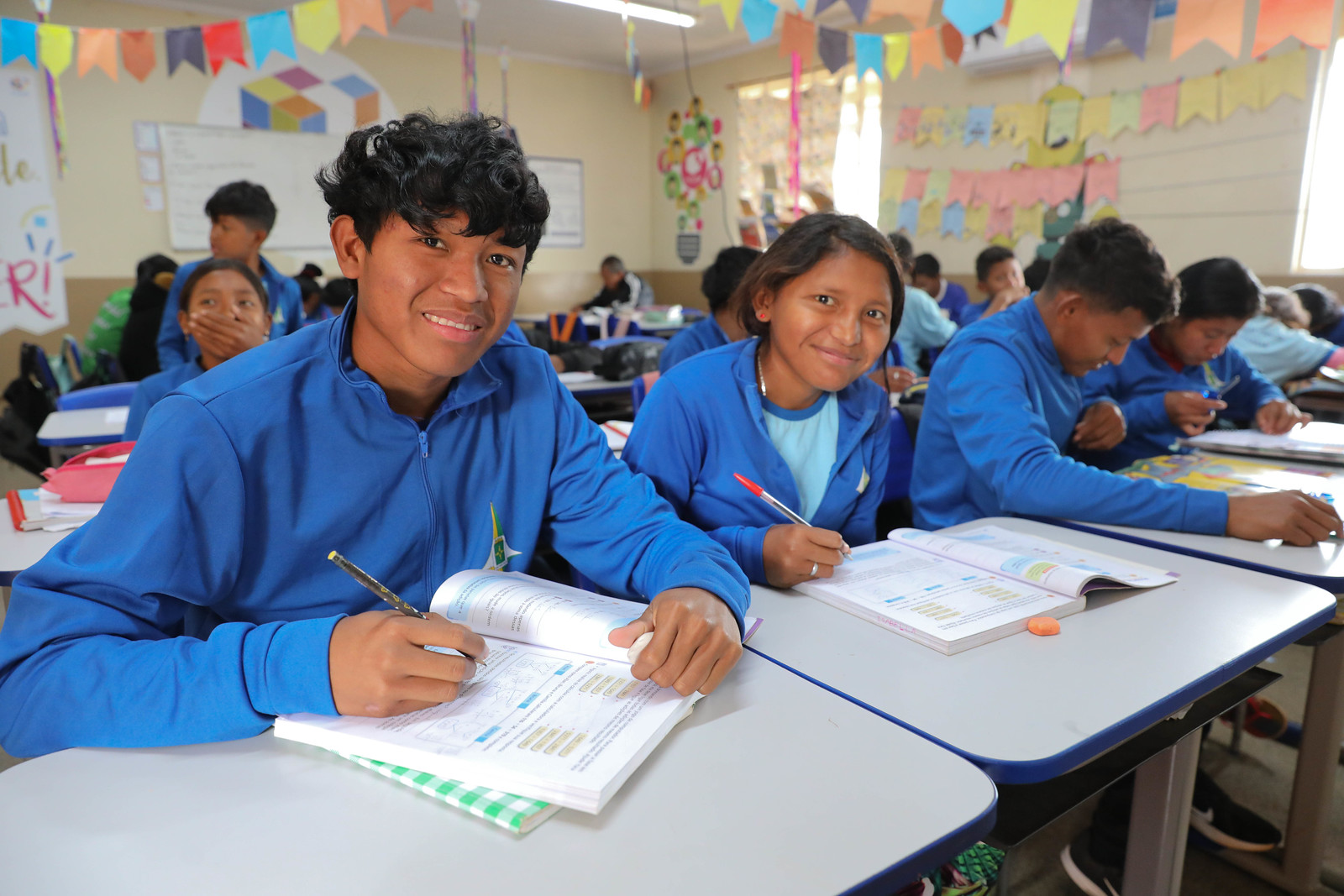 14/07/2025 - Escola Classe Café Sem Troco adota modelo inovador para integrar alunos imigrantes