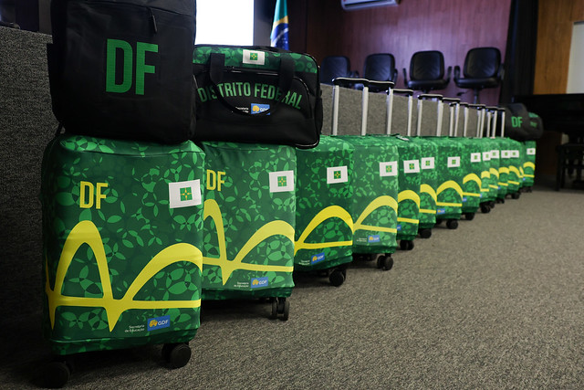 Entrega dos Kits dos jogos escolares 2025