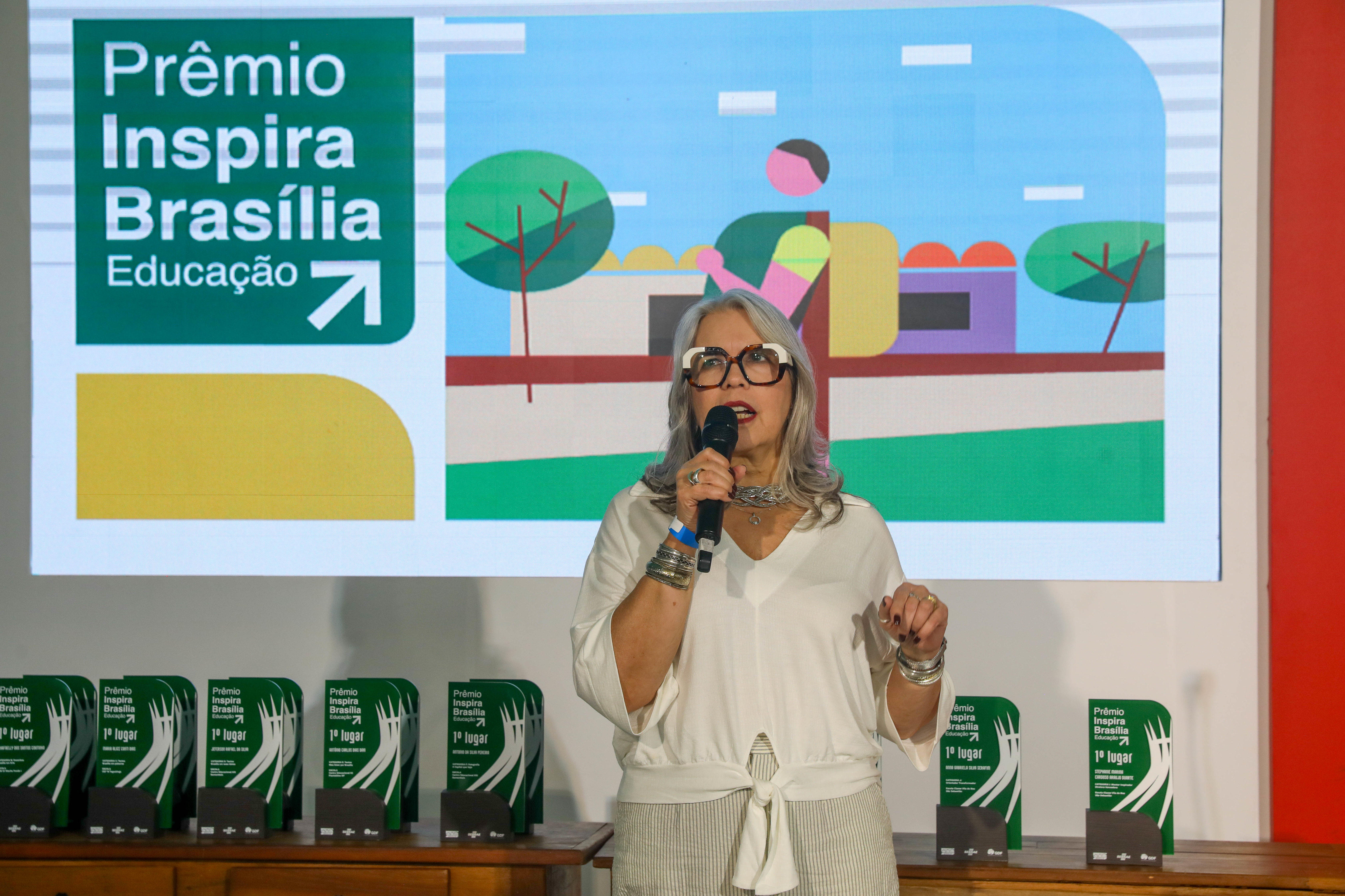 24/09/2025 - Prêmio Inspira Brasília 2025 reconhece talentos de estudantes, professores e escolas da rede pública com mais de R$ 40 mil em premiação