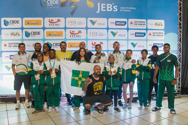 Wrestling nos JEBS 2025.