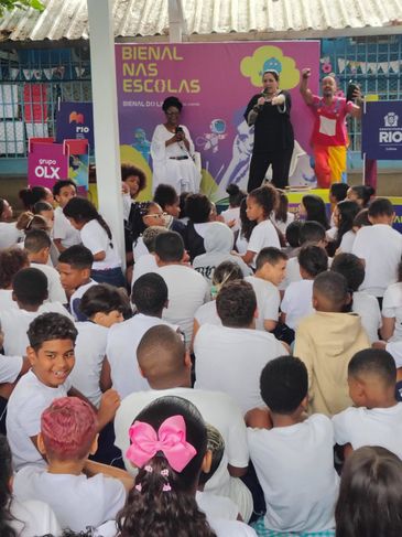 Rio de Janeiro - 05/06/2026 - Bienal das Escolas. Foto: Divulgação/Bienal nas Escolas